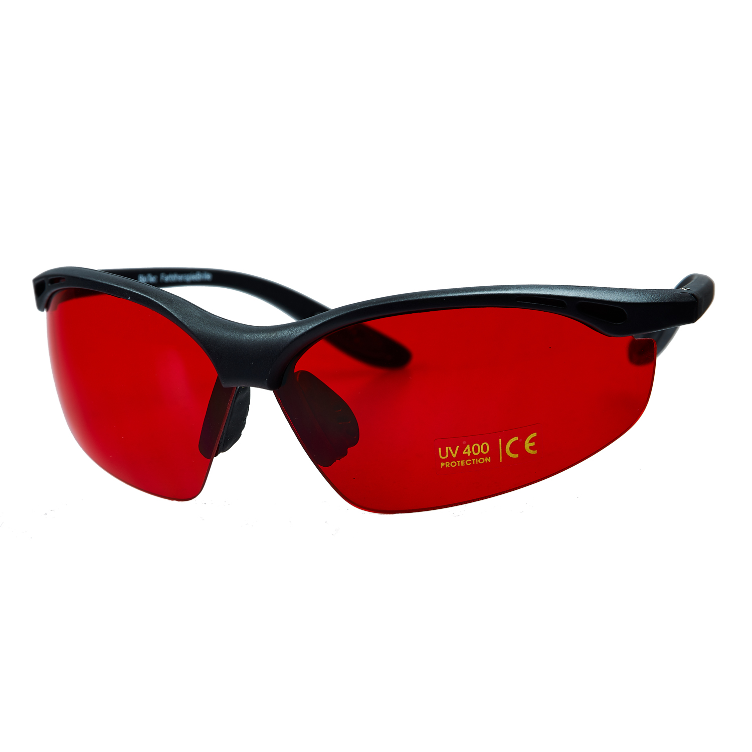 Farbbrille Rot Sport