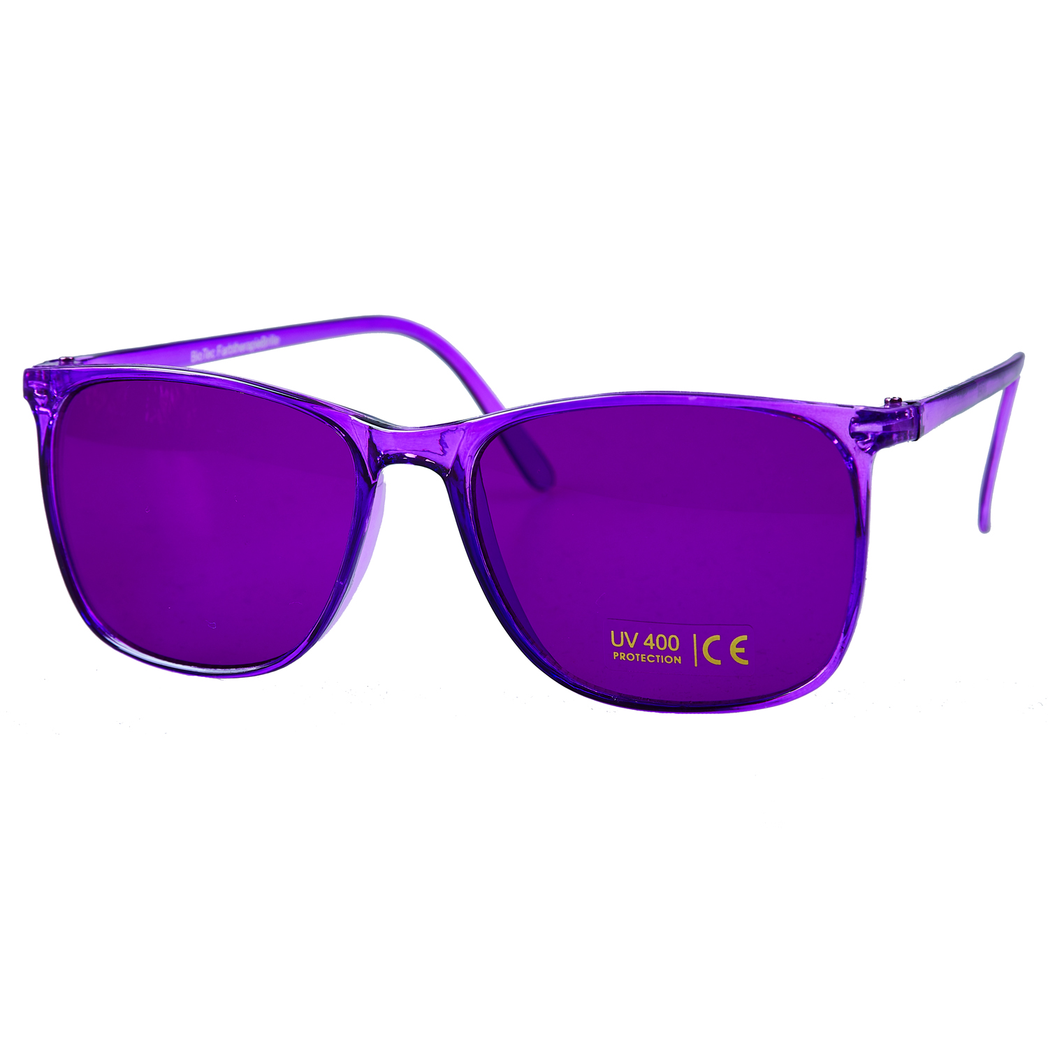 Farbbrille Violett Klassisch