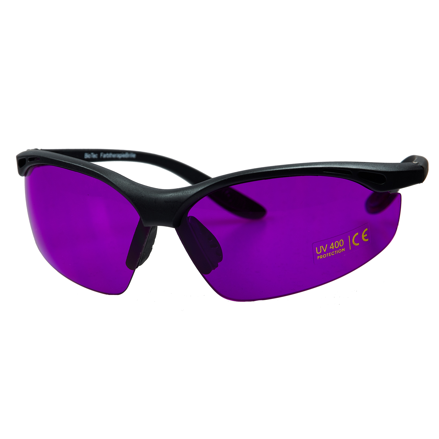 Farbbrille Violett Sport