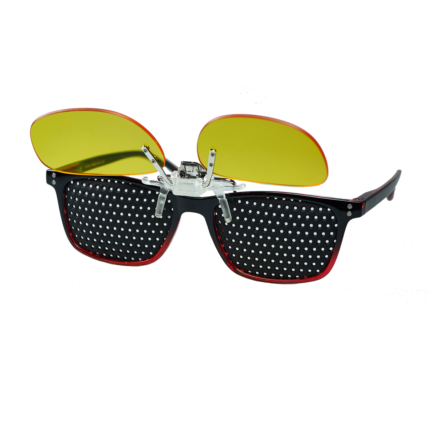 KOMBI: Rasterbrille ARG & PRISMA® Gamer CLIP-On