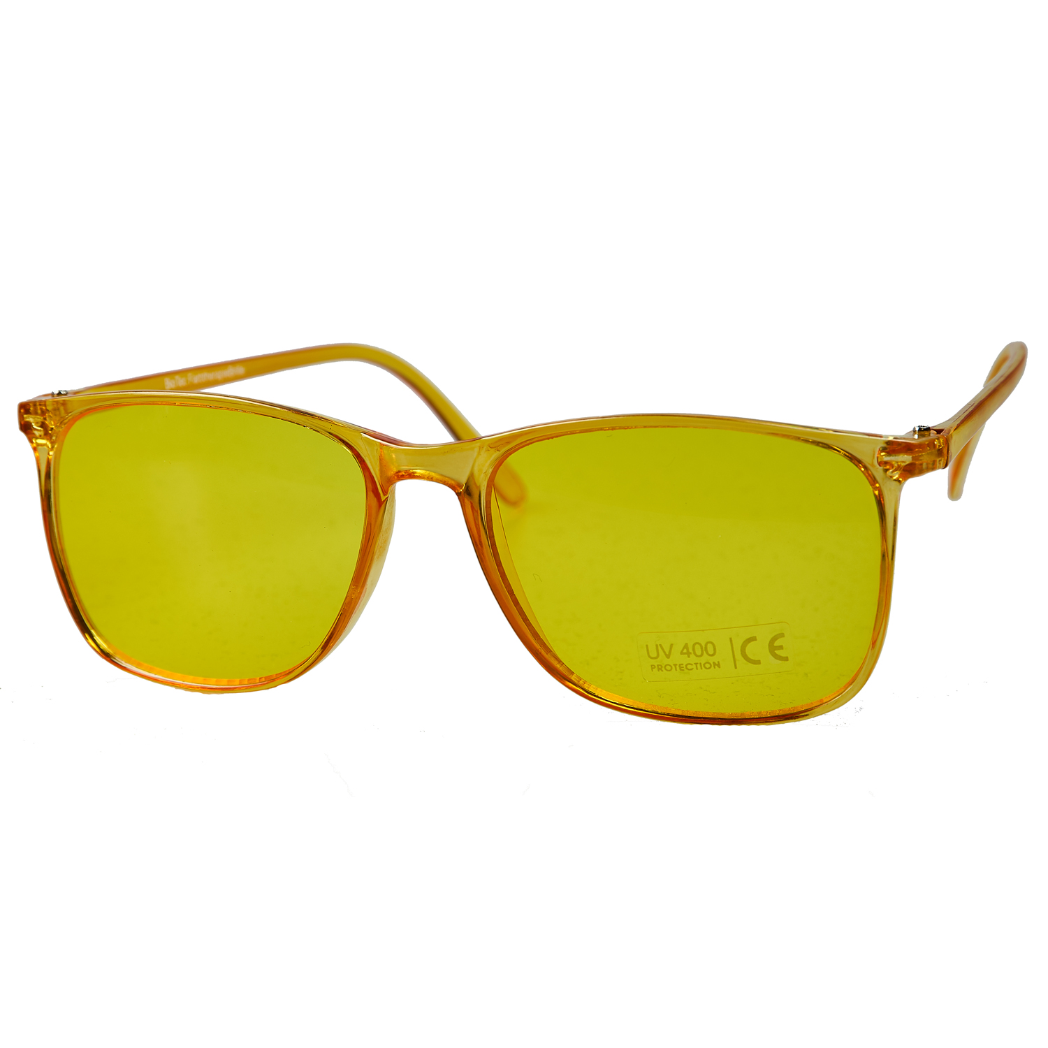 Farbbrille Gelb Klassisch