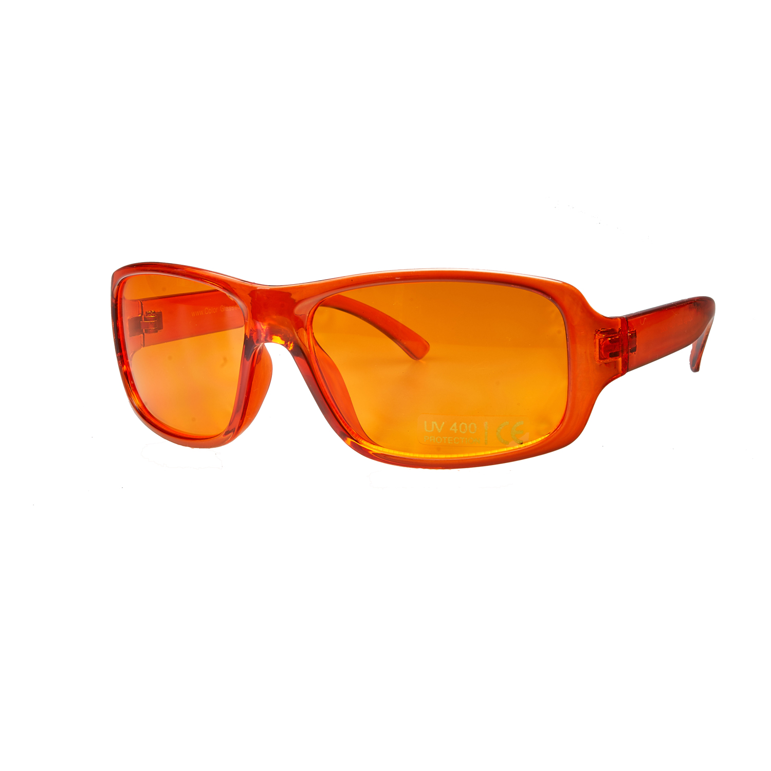 Farbbrille Orange Kind